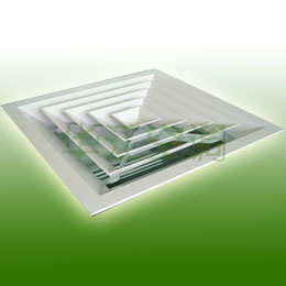 温控方形散流器